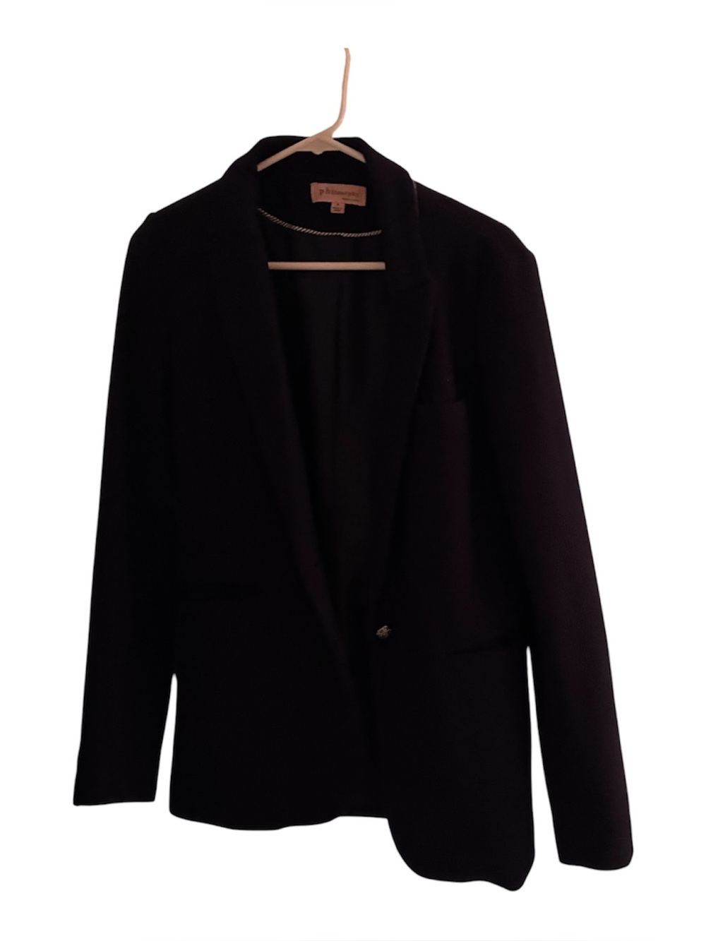 Petite Sophisticate Navy Blue Women's Blazer